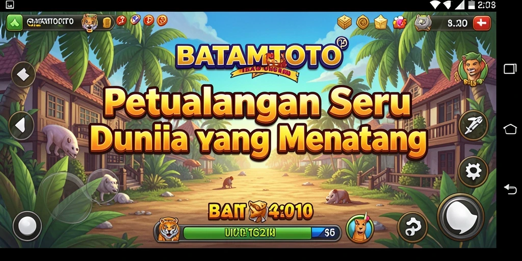 Tampilan gameplay seru BATAMTOTO yang memukau.