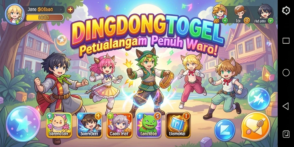 Tangkapan layar DINGDONGTOGEL menampilkan aksi seru dalam dunia Anime.
