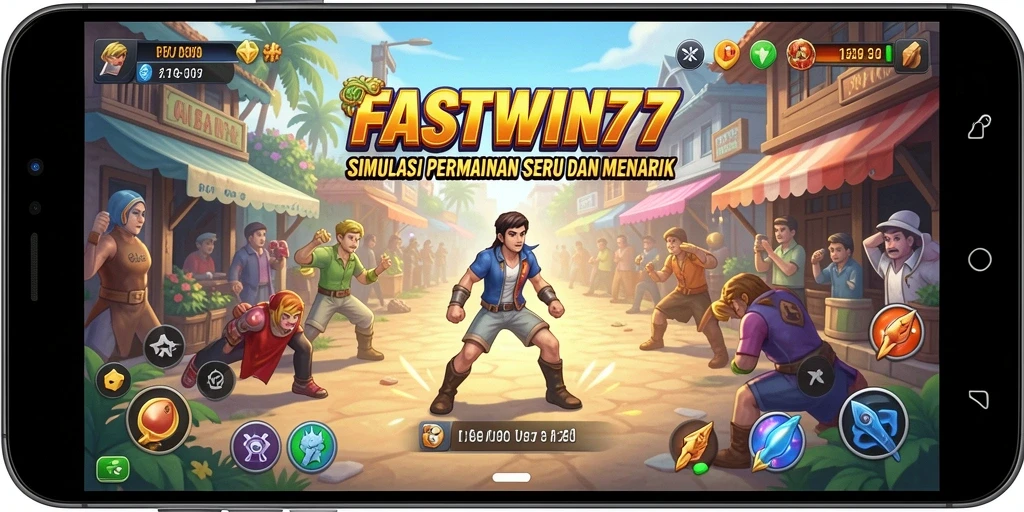 Tampilan menarik gameplay FASTWIN77 dalam simulasi interaktif.