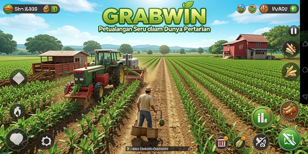 Tampilan menarik dari gameplay GRABWIN yang mengasyikkan.