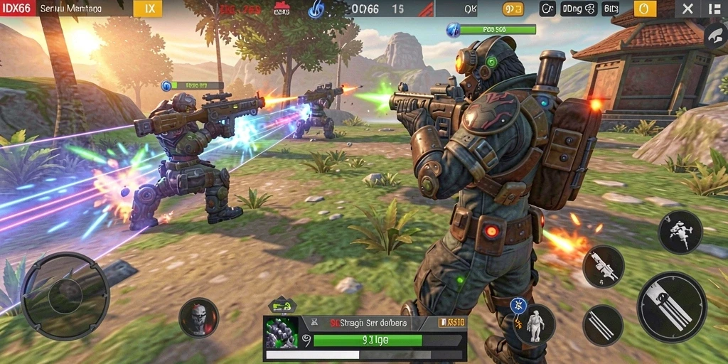 Tampilan gameplay menantang dan strategi yang mendalam.