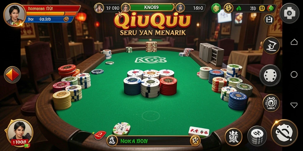 Gameplay seru QiuQiu dalam KNO89 yang menarik.