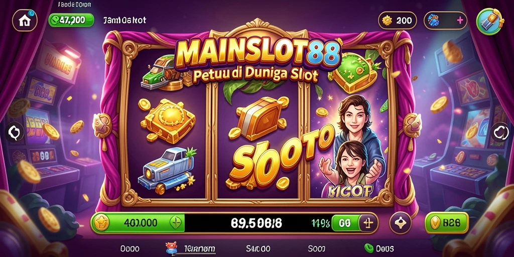 Tampilan tangkapan layar gameplay <strong>MAINSLOT88</strong> yang penuh warna dan menantang.