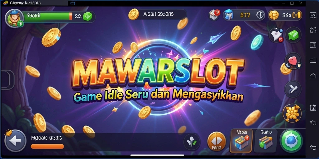 Tampilan gameplay seru MAWARSLOT dengan elemen Idle yang menarik.