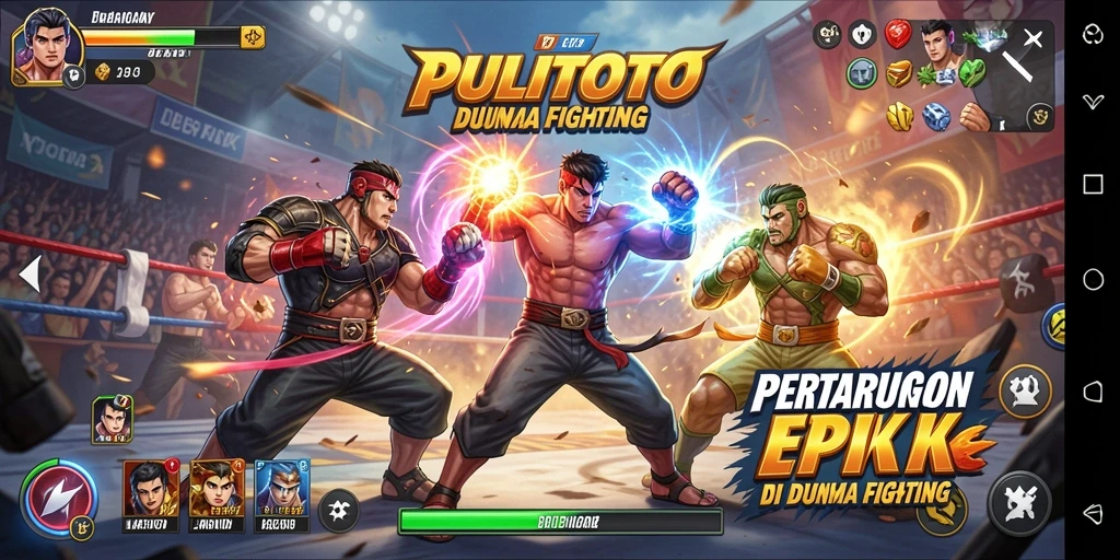 Tangkapan layar pertarungan seru di PULITOTO.