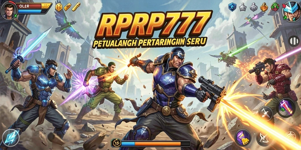 Tampilan gameplay menegangkan RPRP777 dalam aksi