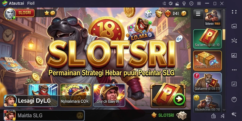 Screenshot gameplay SLOTSRI menampilkan strategi unik dan visual yang memikat.