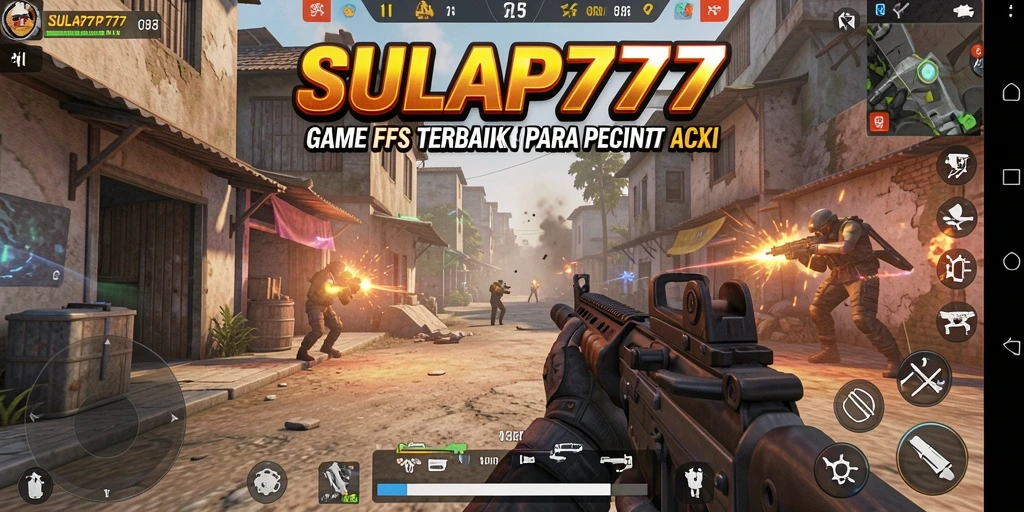 Gameplay intens di SULAP777 dengan aksi tembak-menembak yang seru.