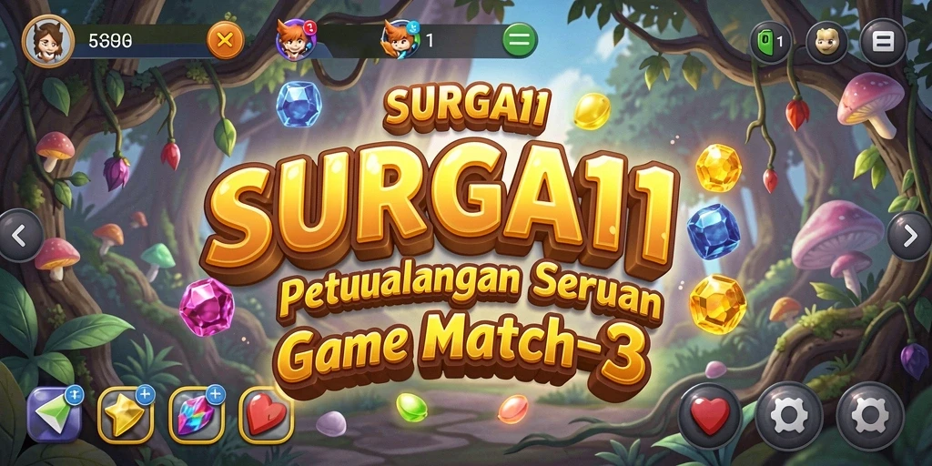 Tampilan gameplay SURGA11 yang seru dan penuh warna.